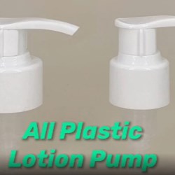 100% plastic lotion pumps, a sustainable choice
